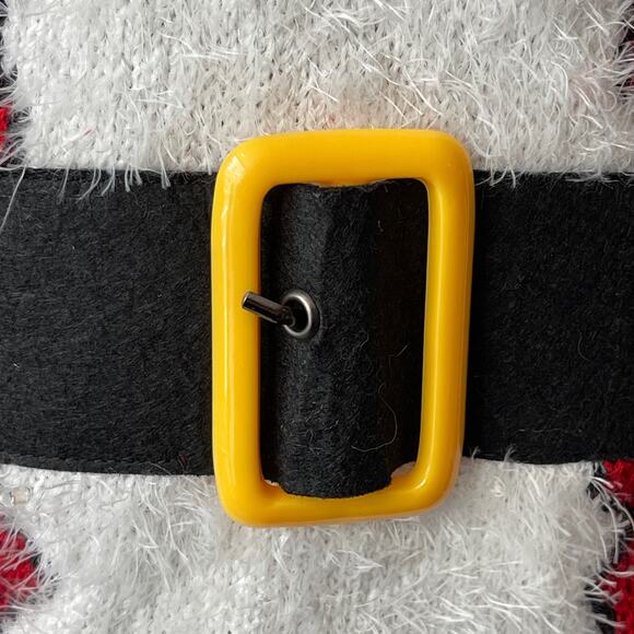 Merry Christmas Light Up Santa Suit Yourself Ugly Holiday Sweater Size S/M - Picture 5 of 6